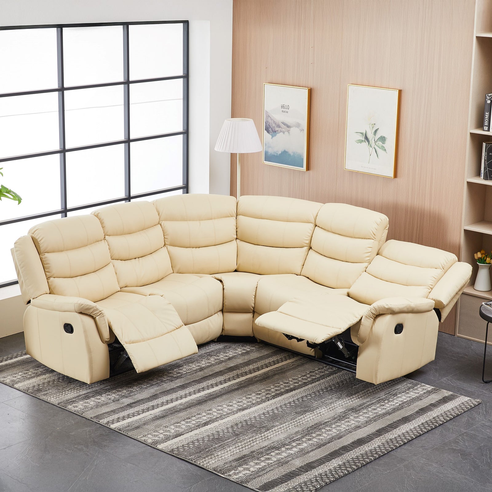 Astoria Reclining Corner Sofa | Corner | Cream
