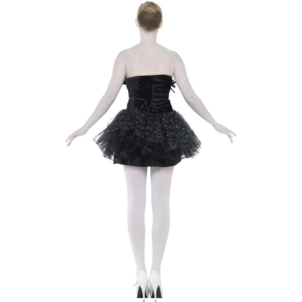 Gothic Swan Masquerade Costume | Small