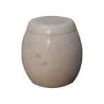 Set Of 5 White Marble Bathroom Set