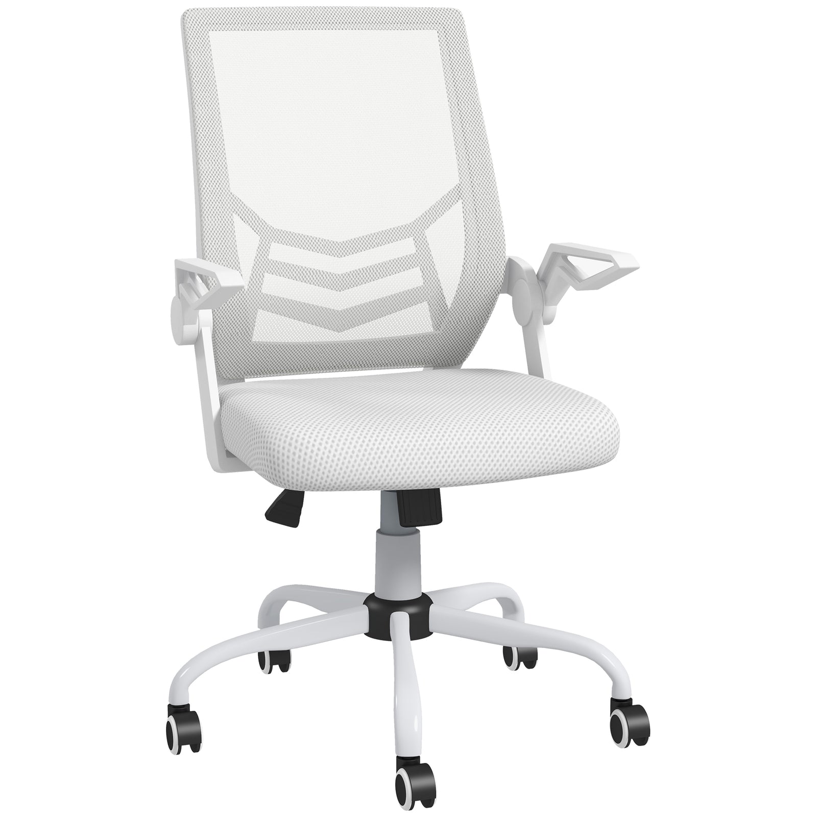 Mesh Office Chair Lumbar Support | White