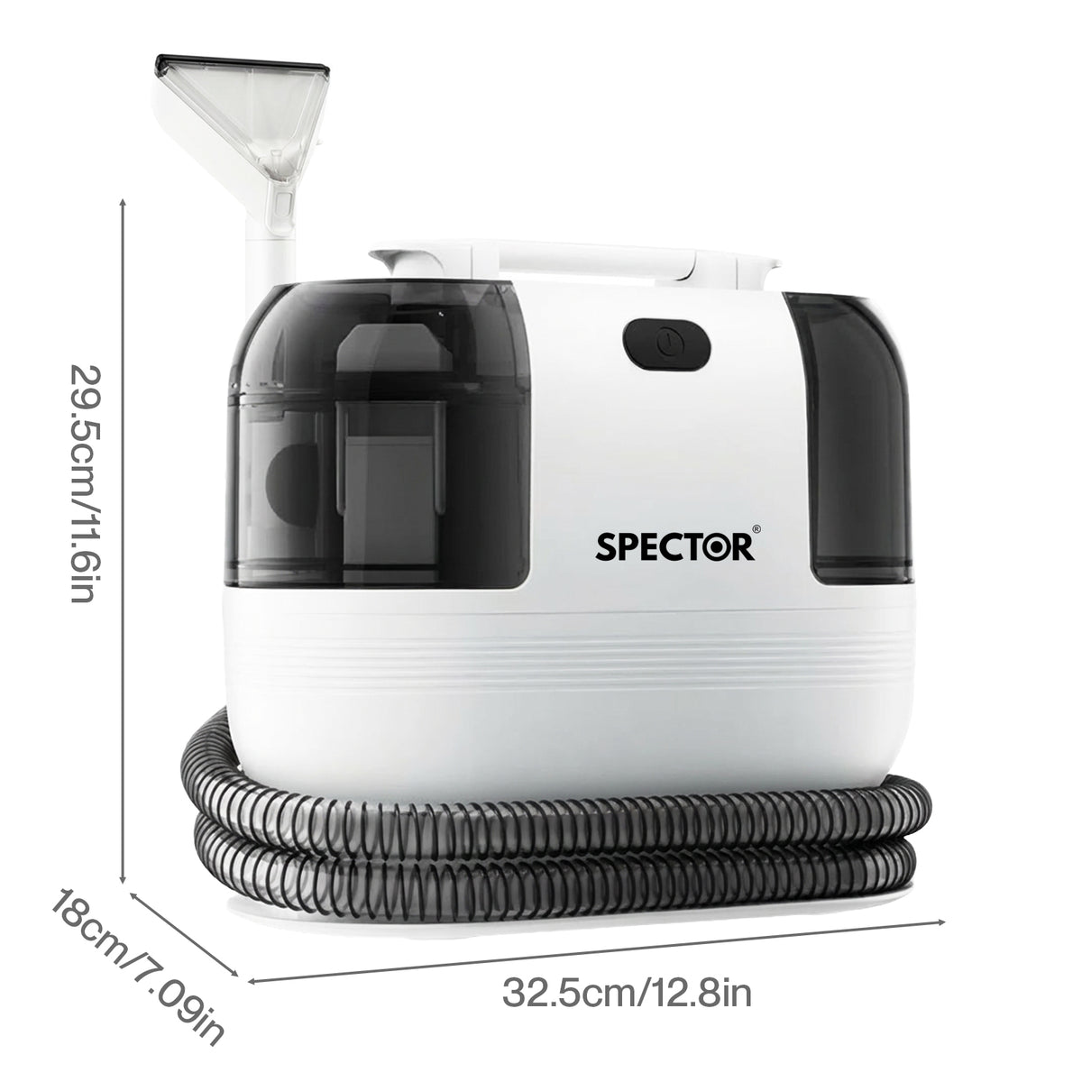 Spot Carpet Upholstery Cleaner 17kpa Handheld Sofa Stain Striker 500w | White