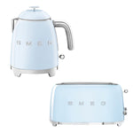 Klf05 & Tsf01 Retro Mini Kettle & 2 Slice Toaster Set | Baby Blue