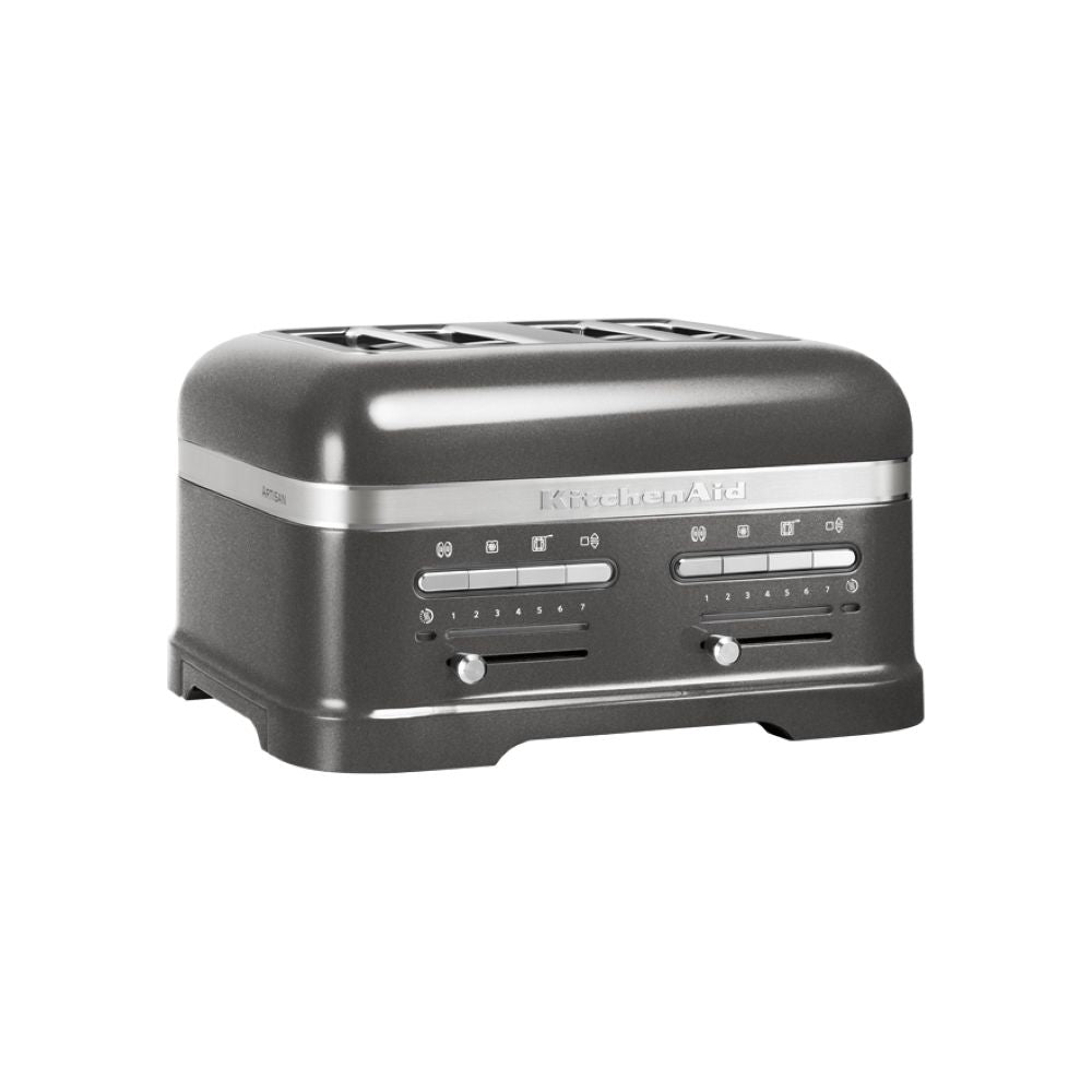 4 Slot Artisan Toaster | Silver