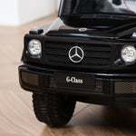 Kids Ride-on Push Car 3 In 1 Benz G350 Baby Floor Slider Walker | Black
