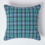 Tartan Check Cotton Cushion Cover | 60cm x 60cm | Blackwatch