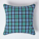 Tartan Check Cotton Cushion Cover | 60cm x 60cm | Blackwatch
