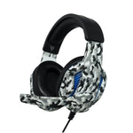 Headset Camo Design For Ps, Xbox & Pc Gaming | Gray