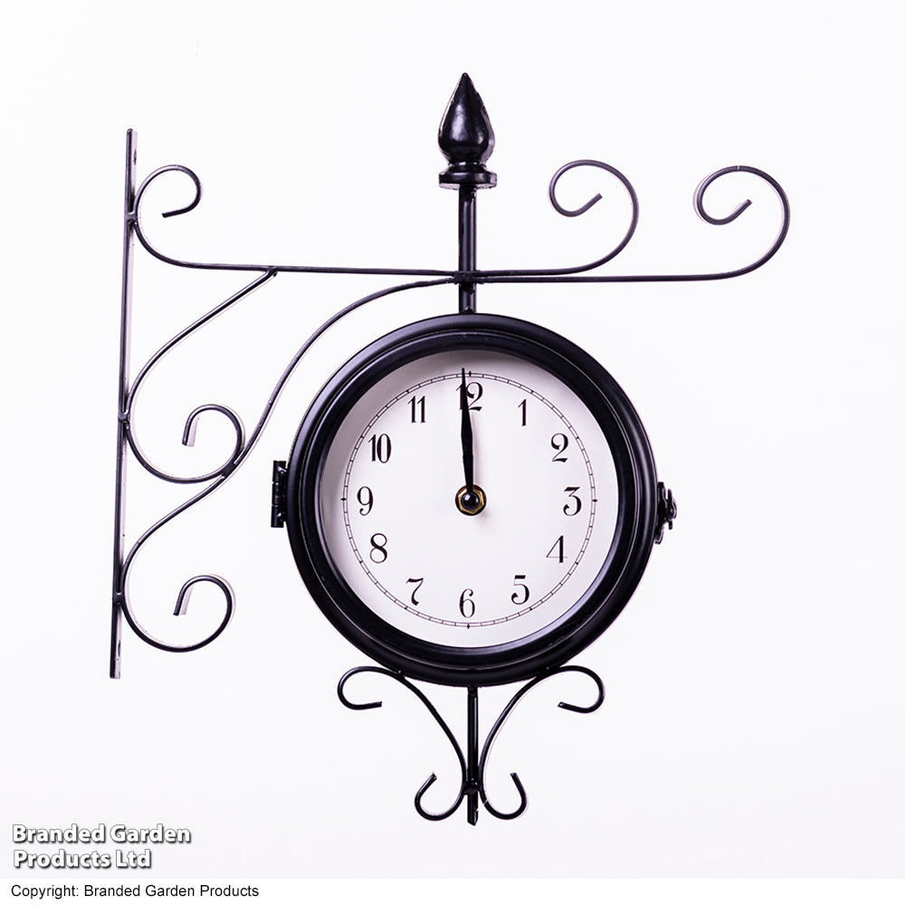 Sedgewick Double-sided Station Clock