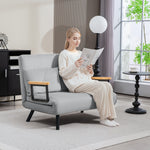 Click Clack 2 Seater Sofa Bed For Living Room, Guest Room | Grey