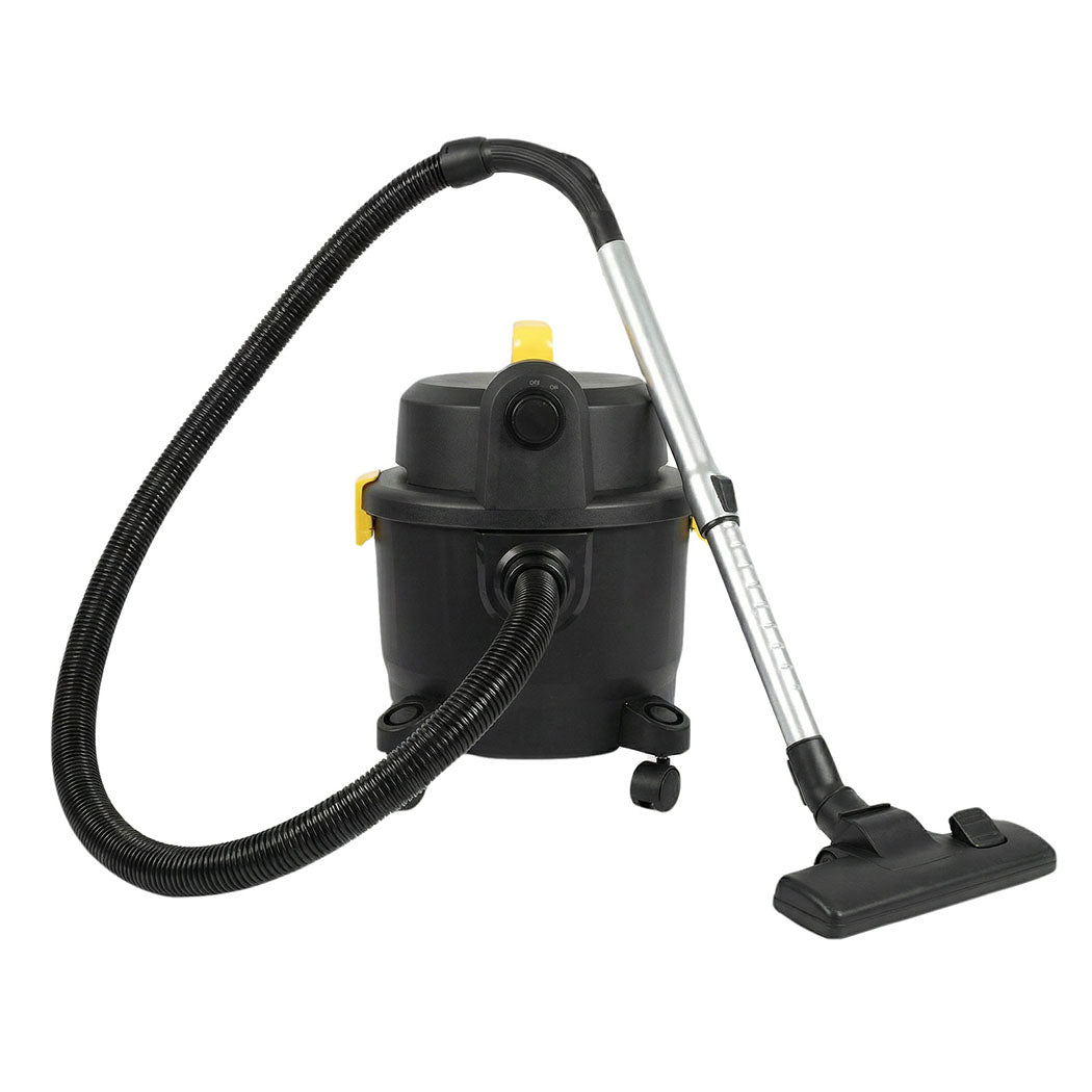 Wet And Dry Cylinder Vacuum Cleaner Powerful Suction Hepa 1000w 15l | Black