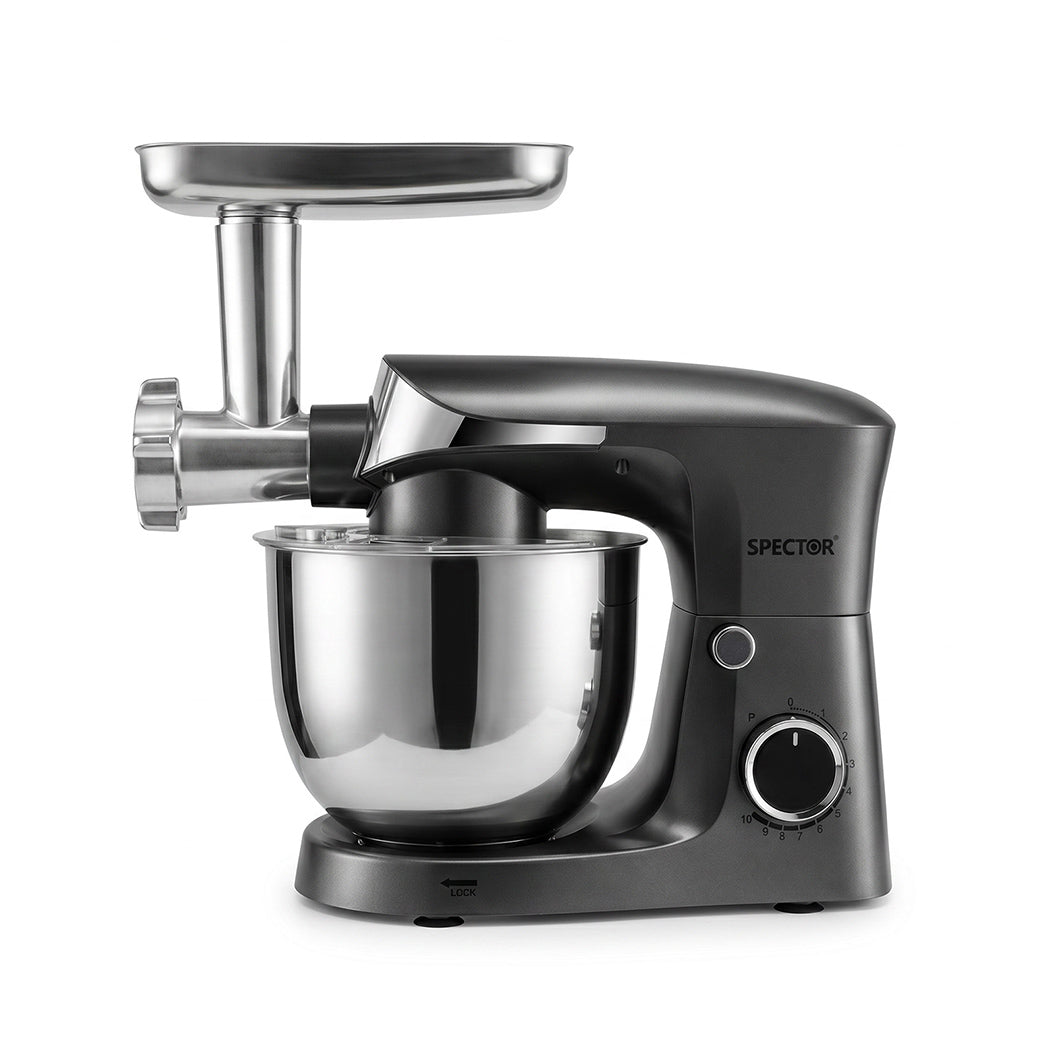 Spector 9 In 1 Stand Mixer 1500w Food Mixer Meat Grinder Kitchen Machine 5.5l