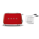 Tsf01, Tssr01 2 Slice Toaster With 2-sandwich Racks Set | Red