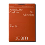 Ultra Thin Condoms For Safer Sex And Contraception Slim Fit, 18pcs