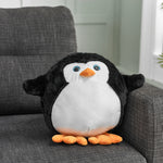 Soft Giant Handwarmer Cozy Plush Penguin | 30cm x 30cm | White