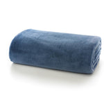 Hardwick Heavyweight Supersoft Fleece Throw | 150cm x 180cm | Blue