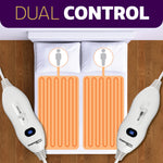 Electric Blanket Heated Fully Fitted Underblanket 3 Heat Settings, Machine Washable | Super King | White