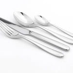 Cutlery Sets Stainless Steel 18/8 Forks Spoons Catering Nova | Set of 16 | Silver