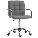 Mid Back Pu Office Chair Swivel