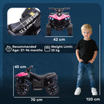 6v Kids Atv, Battery Powered Ride On Car For Ages 3-8 Years | Pink