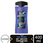 Blue Lavender Body Wash With 12hrs Of Freshness For Men, 400ml | Set of 3