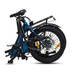 Virum Step 2024 Folding Electric Bike Lightweight E-bike | Sapphire Blue | Blue