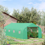 Walk-in Polytunnel Greenhouse 6x3x2m