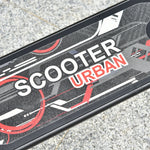 Teens Adult Kick Scooter Foldable Adjust 14+ W/ Dual Brake | Black
