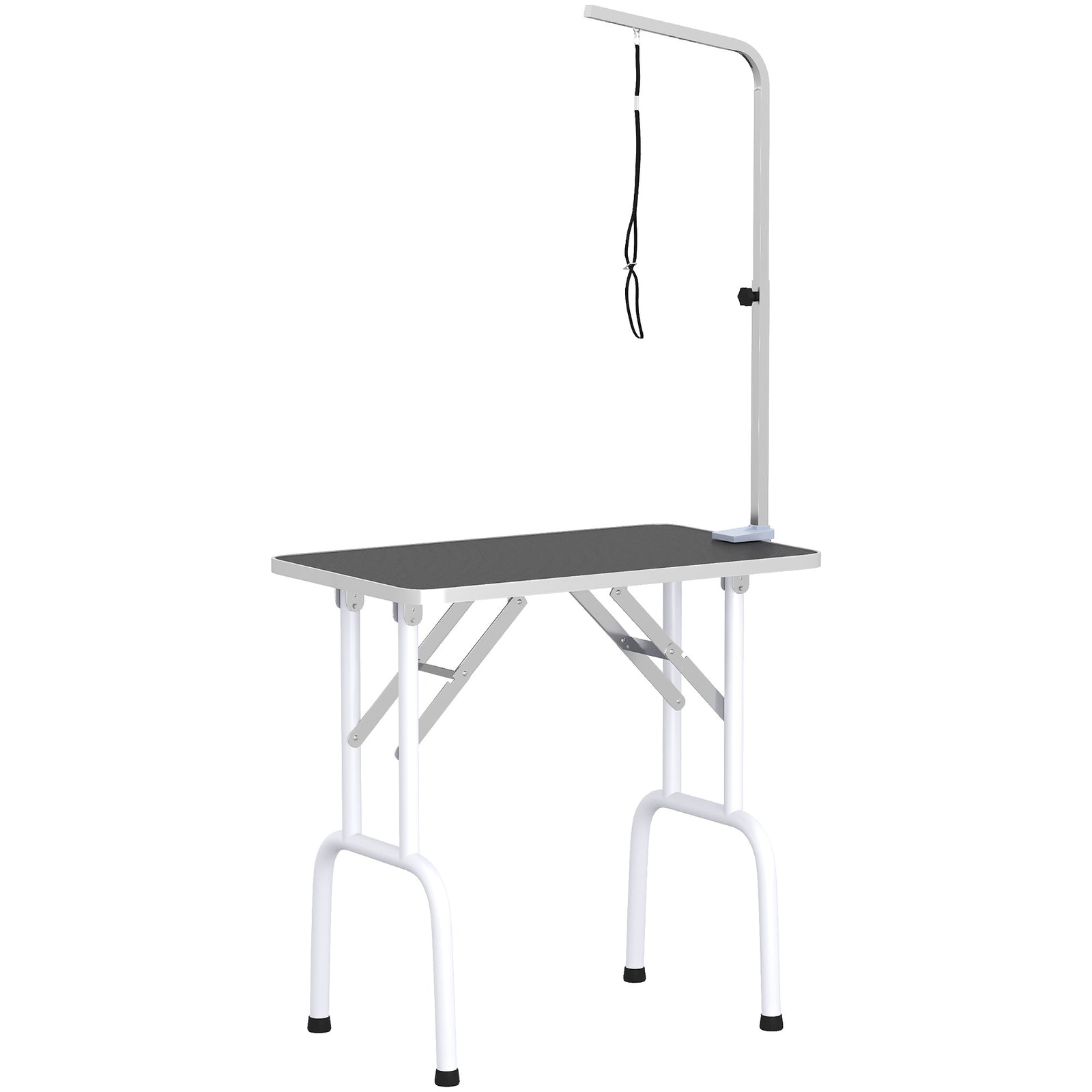 Foldable Dog Grooming Table Adjustable Arm For Small Dogs 81x49x80 Cm