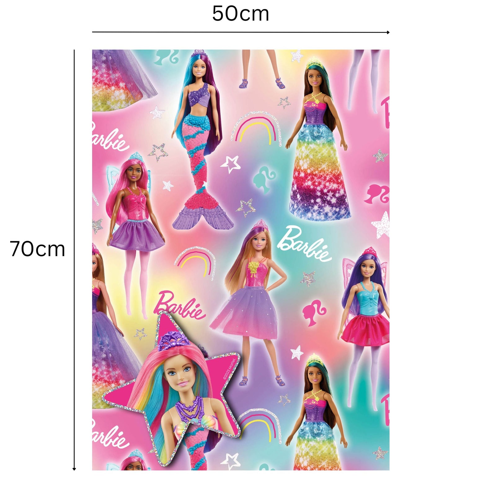 2 Sheets & 2 Tags Wrapping Paper