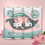 Toilet Roll, Spirits Of Tera – Quilted Soft 3-ply Tissue | 12 Rolls | White