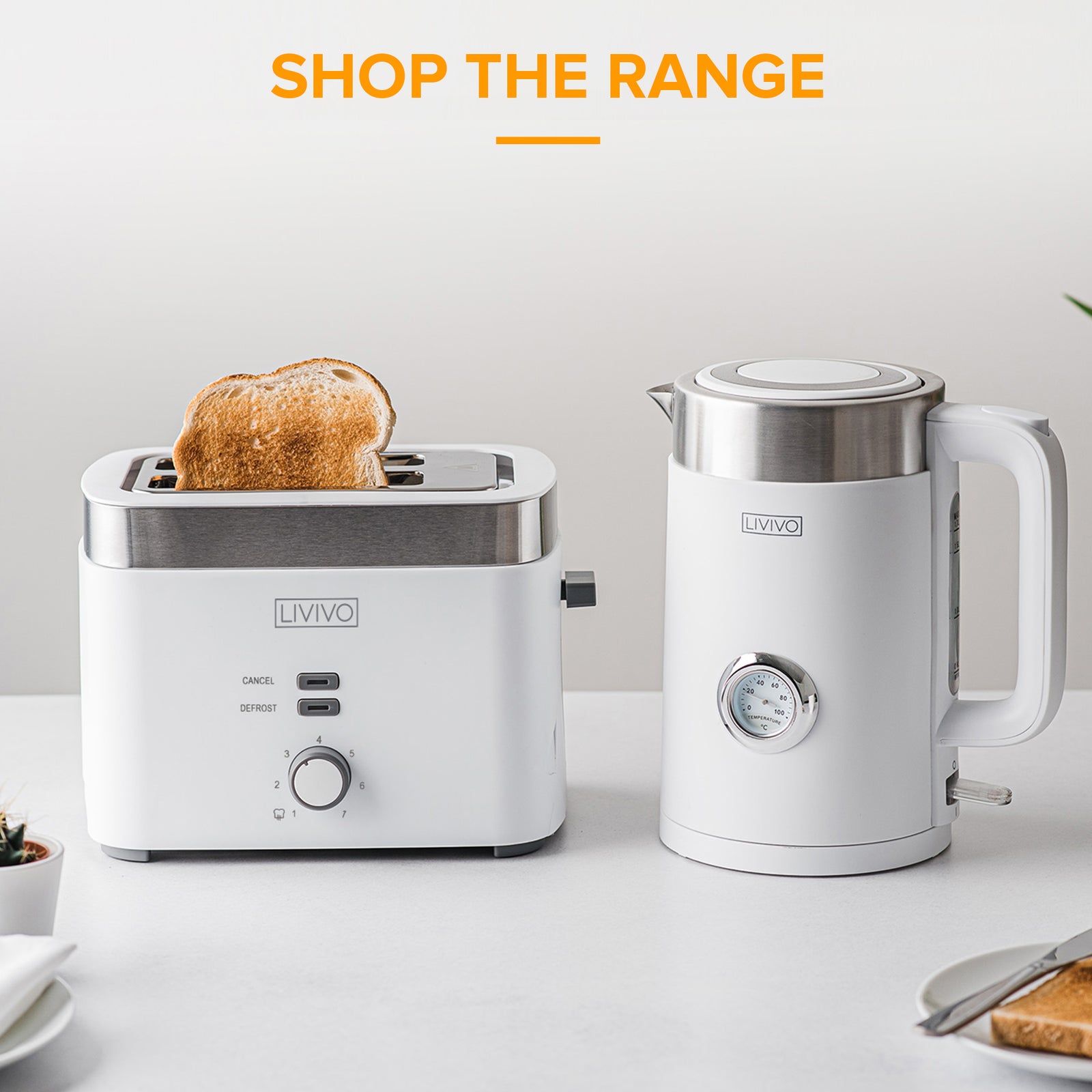 Sirius 2 Slice Toaster | White