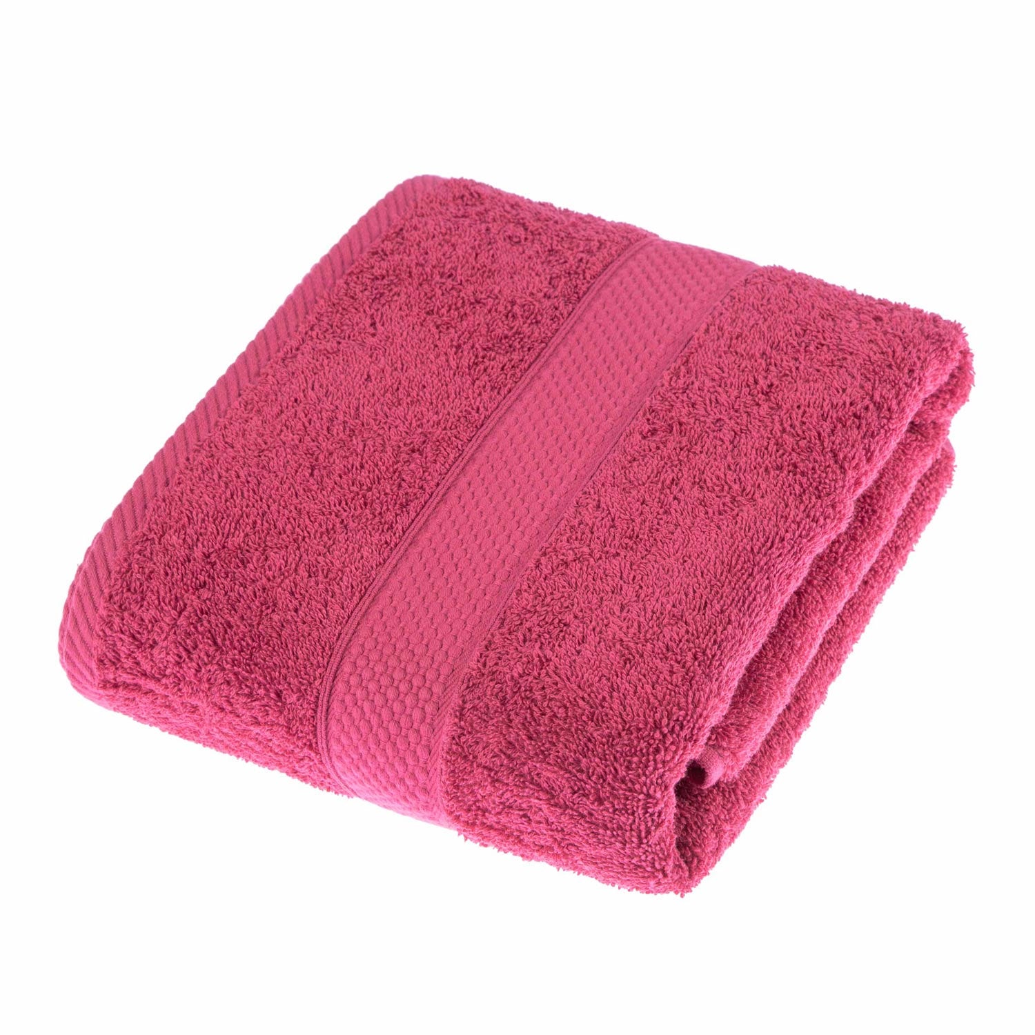 Turkish Cotton 500gsm Towel | Bath Towel | Raspberry
