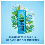 Mineral Therapy Bath Soak Muscle Soak With Sea Minerals & Sage Scent, 3 Pack, 1l | 3 | Blue