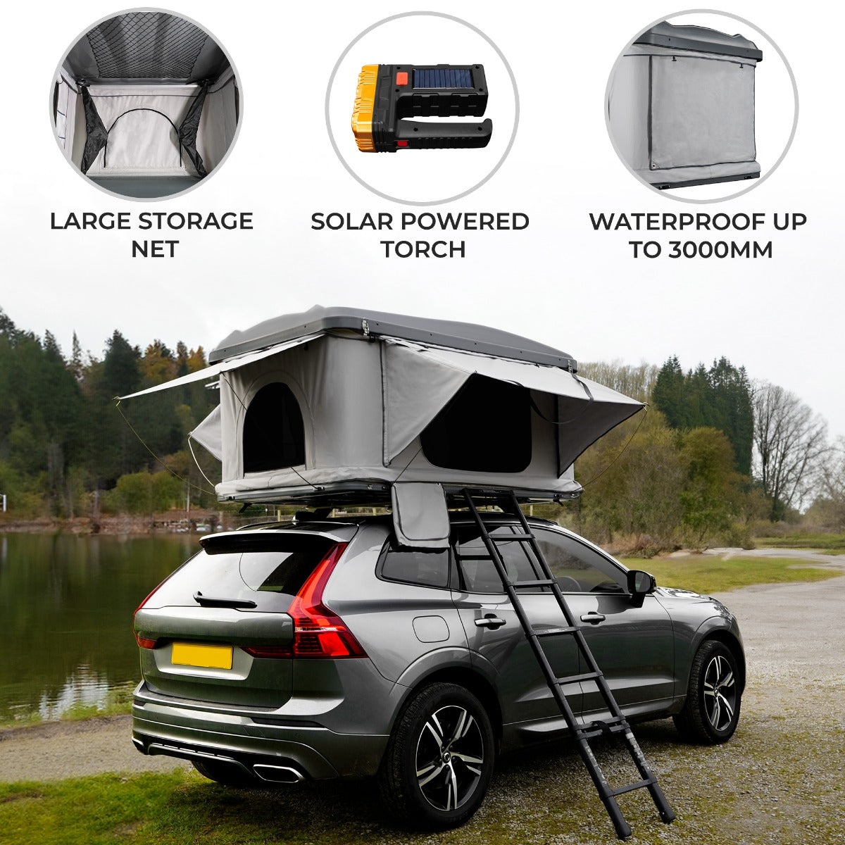 Car Roof Tent | Grey