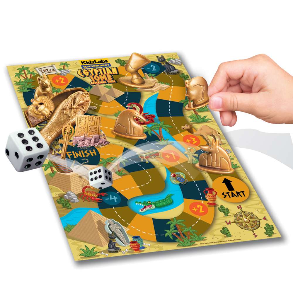 4M Kidzlabs - Gamemaker - Egyptian Tomb Dig & Play Game