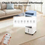 Portable Air Cooler, 3-in-1 Evaporative Air Cooler With 7l Water Tank
