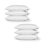 Duck Feather Pillow X 6