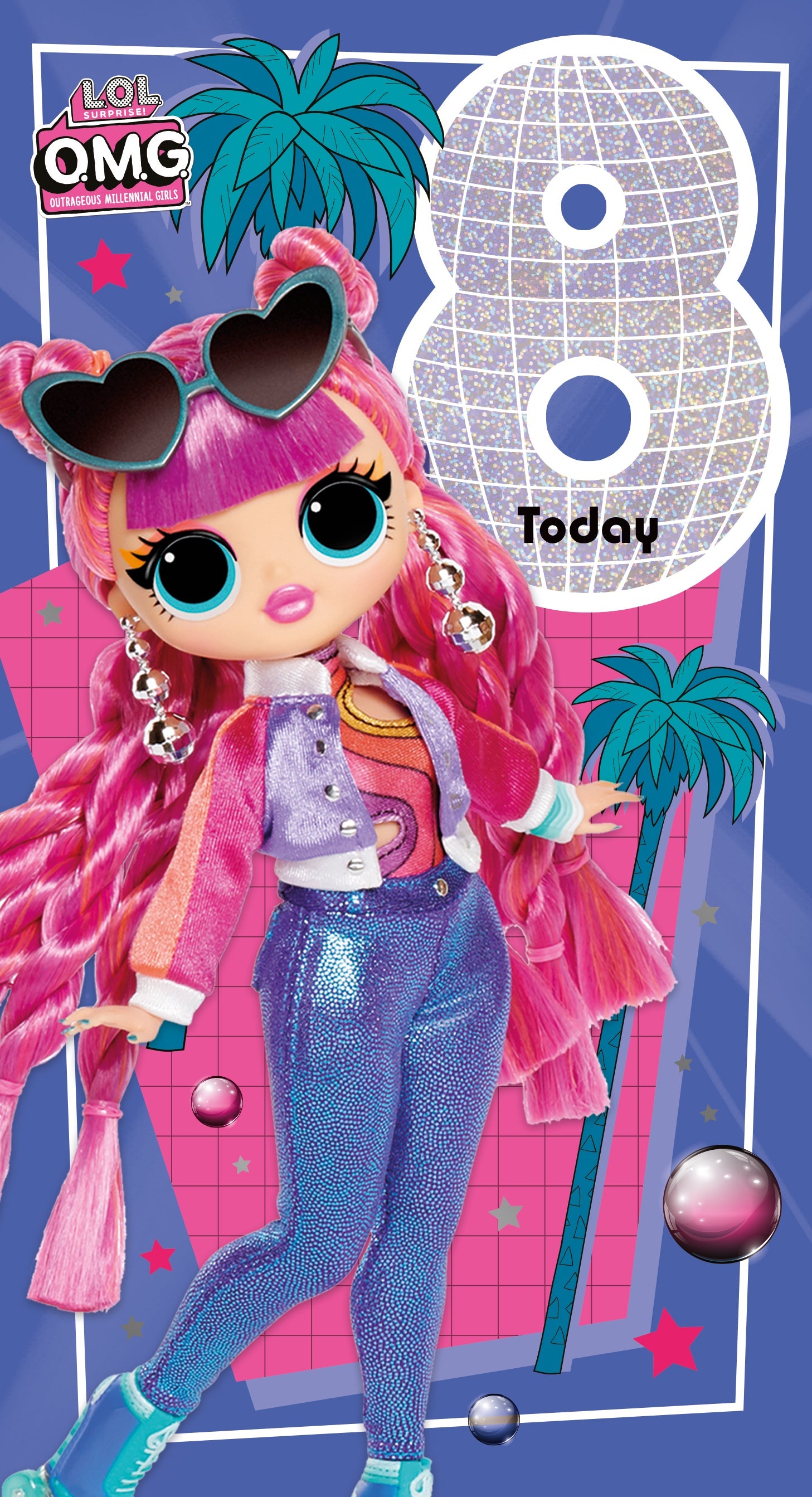 Age 8 Birthday Card Official Product