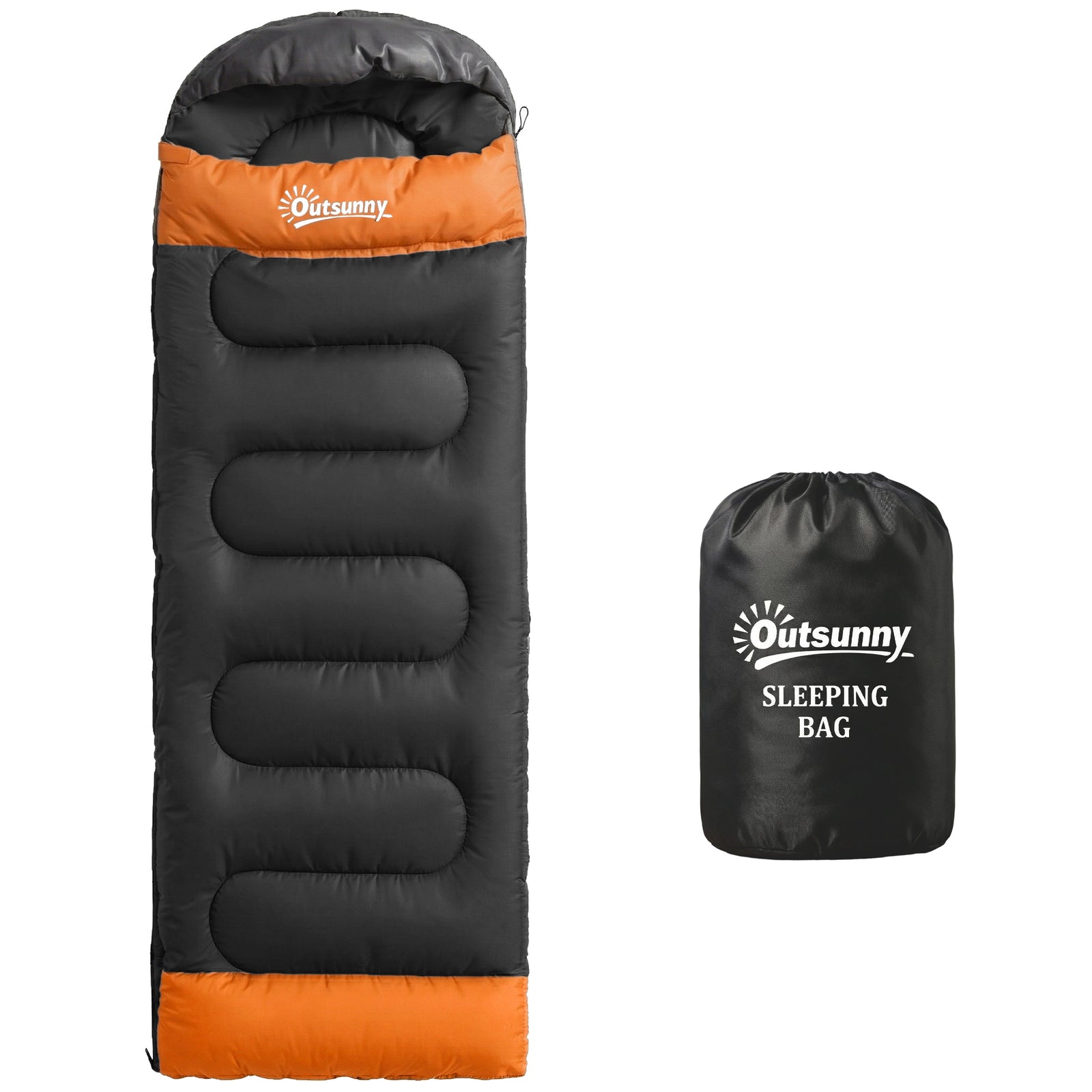 Sleeping Bag For Adults, Lightweight & Compact Sleeping Bag | Grey
