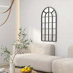 Modern Arch Window Wall Mirror For Living Room Bedroom