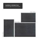 Anti-slip Dirt Trapping Black Meshmat Entrance Doormat | Medium | Black