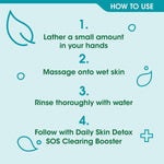 3pk  X 150ml Daily Skin Detox Purifying Face Wash | Set of 3