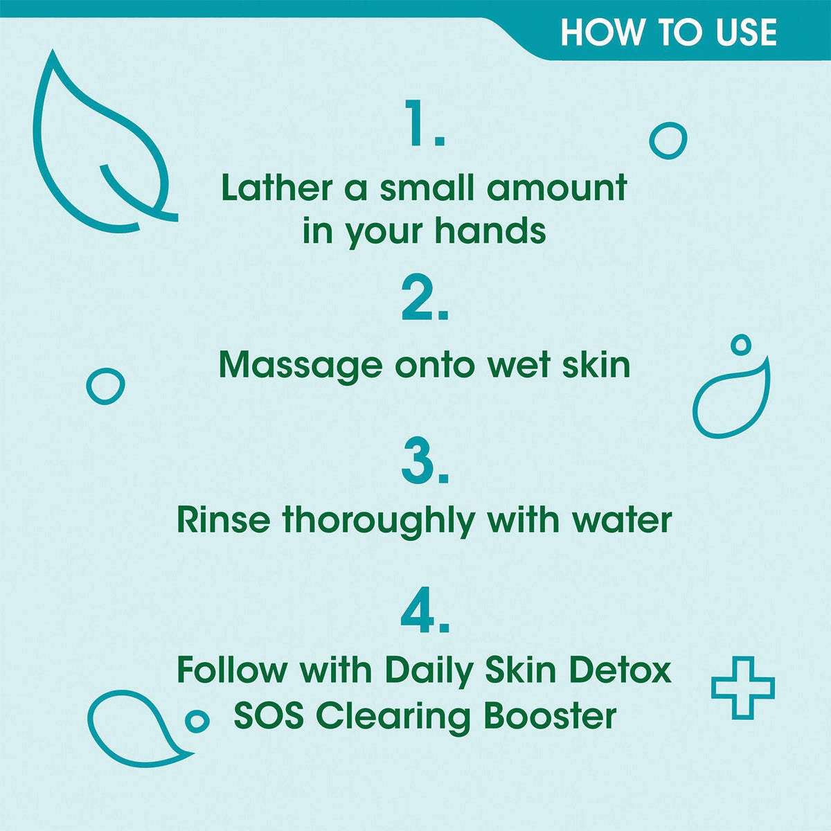 3pk  X 150ml Daily Skin Detox Purifying Face Wash | Set of 3