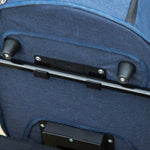 Luxury Folding Pet Stroller Removable Carrier Adjustable Canopy Bag Brake