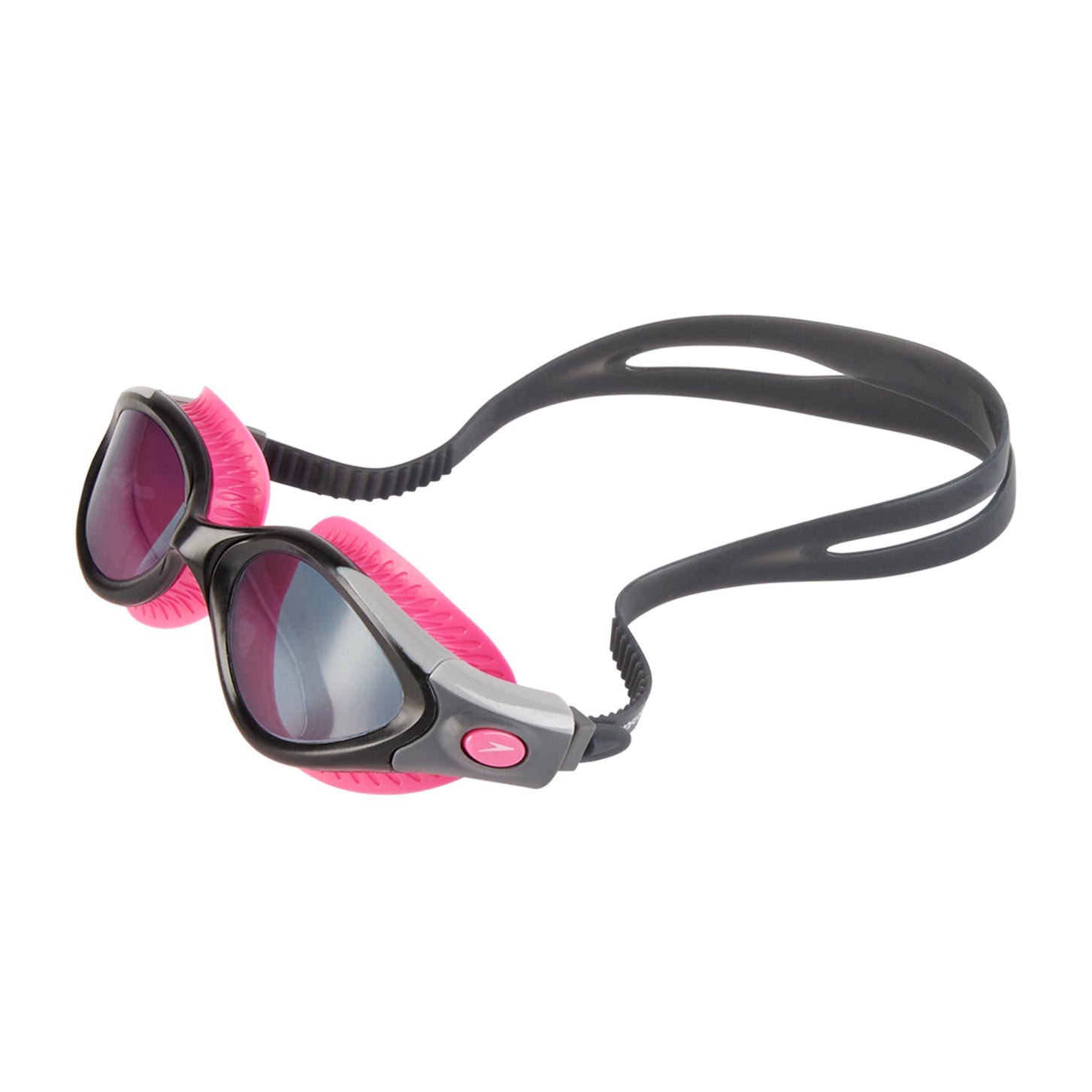Womens/ladies Futura Biofuse Flexiseal Swimming Goggles | One Size | Pink