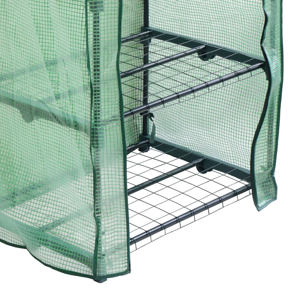 Greenhouse 4 Tier With Pe Cover