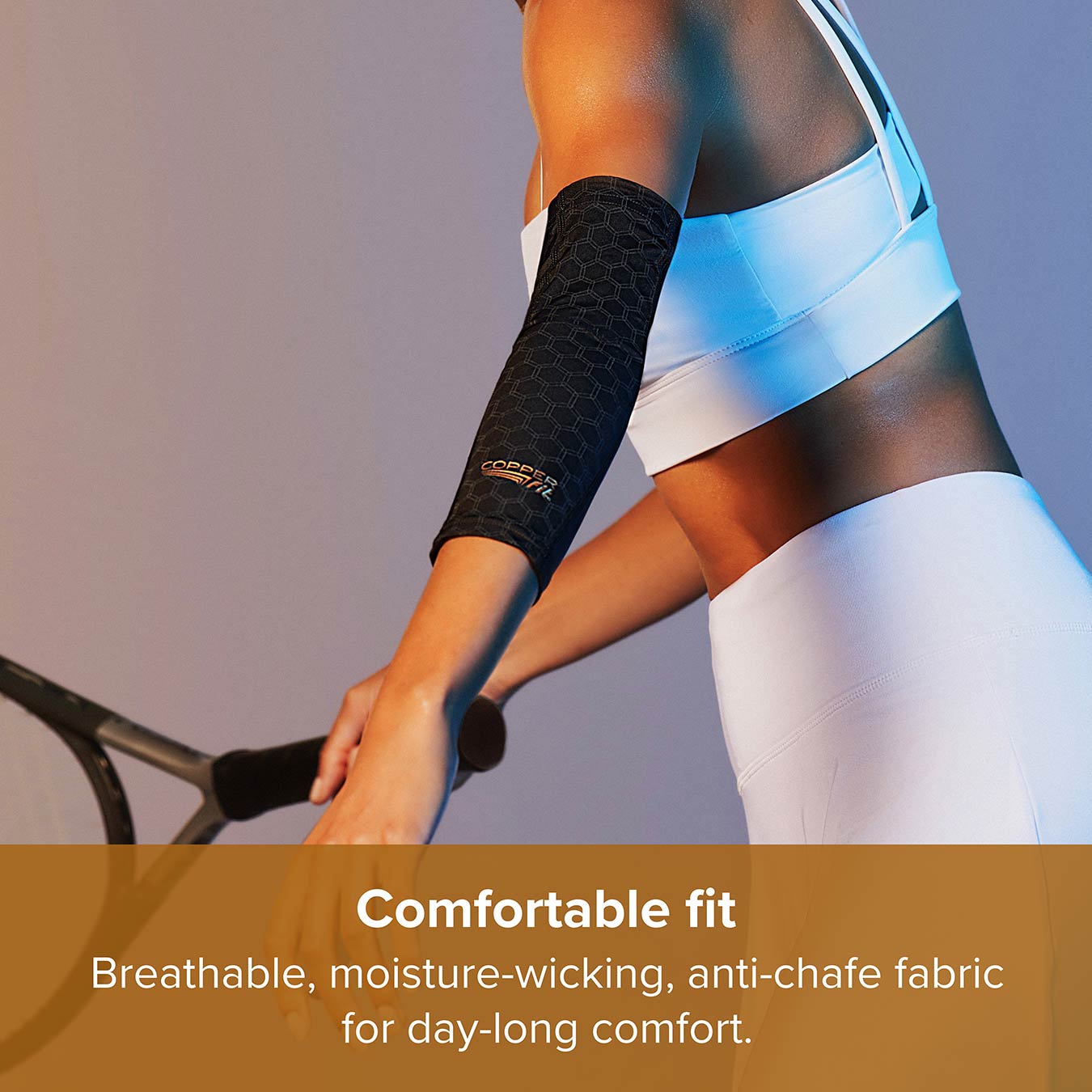 Elbow Compression Sleeve | Medium | Black