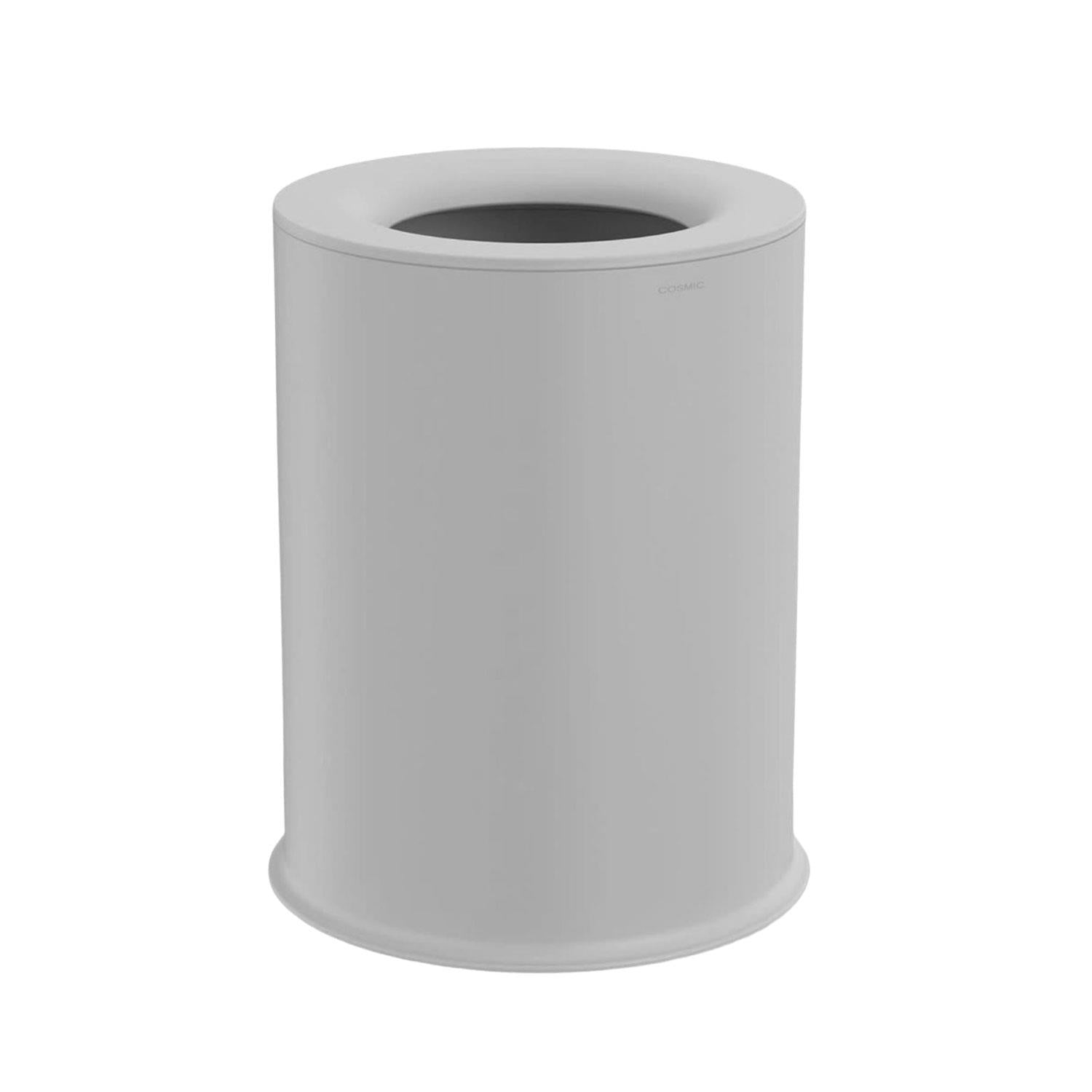 Bathroom Bin, 5l, Easy Bag Fixing Stone Stainless Steel Geyser Collection