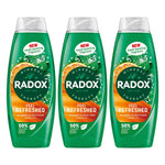 Shower Gel Feel Refreshed With Eucalyptus & Citrus Scent - 675 Ml, 3pk | 3 | Green