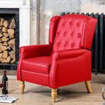 Galena Recliner Armchair | Red